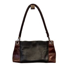 Vintage Brighton Charlotte Hand Bag from the 90’s. Black with‎ Brown